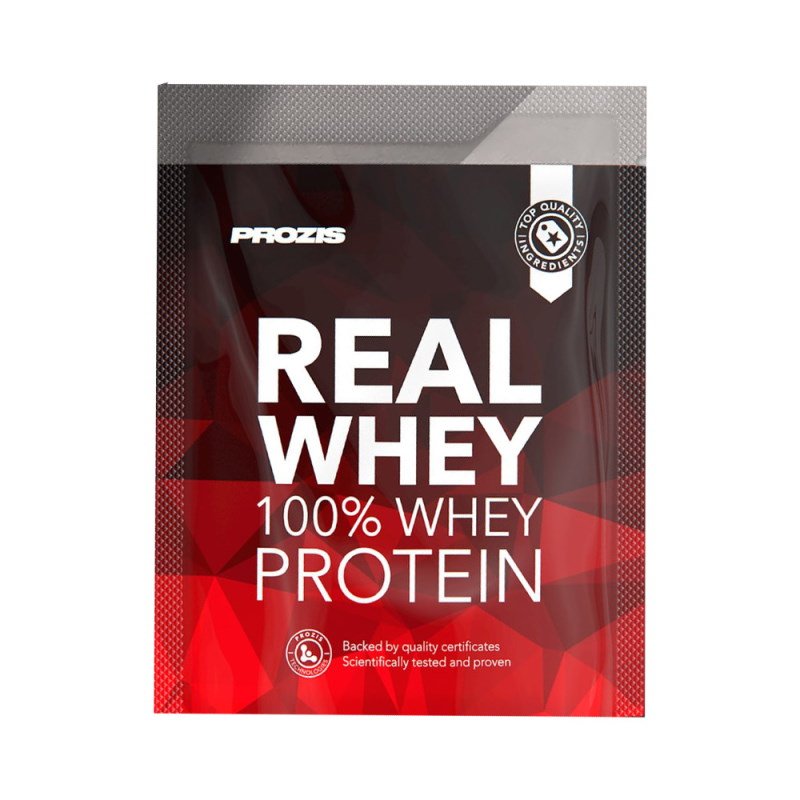 Протеин Prozis 100% Real Whey Protein, 25 грамм Шоколад-орех,  мл, ProSupps. Протеин. Набор массы Восстановление Антикатаболические свойства 