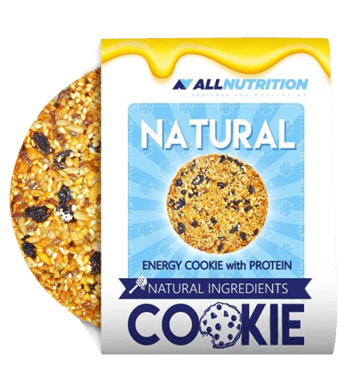 Natural Cookie, 60 g, AllNutrition. Meal replacement. 