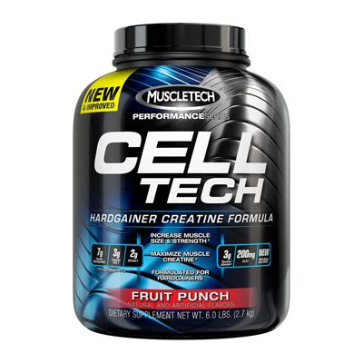 MuscleTech Cell-Tech 2.72 кг Фруктовый пунш,  ml, MuscleTech. Post Entreno. recuperación 