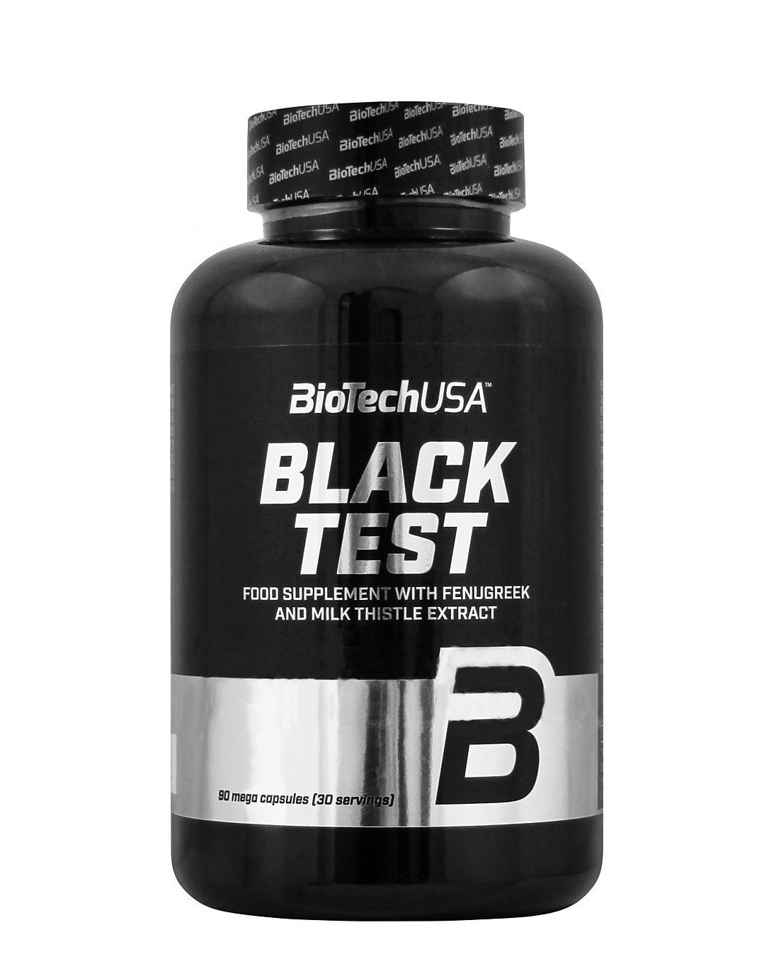Black Test, 90 pcs, BioTech. ZMA (zinc, magnesium and B6). General Health Testosterone enhancement 