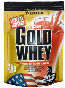 Gold Whey, 2000 g, Weider. Whey Concentrate. Mass Gain recovery Anti-catabolic properties 