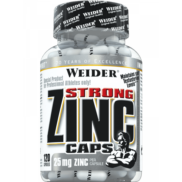 Strong Zinc, 120 piezas, Weider. Zinc Zn. General Health 