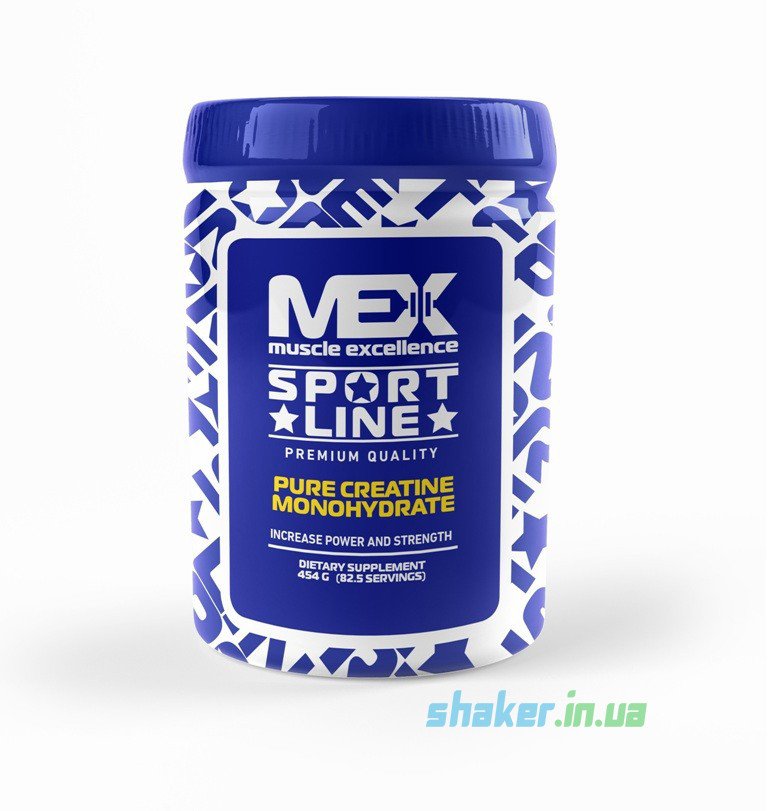 MEX Nutrition Креатин моногидрат MEX Nutrition Pure Creatine (454 г) мекс нутришн unflavored, , 0.454 
