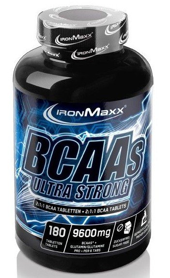 IronMaxx BCAAs Ultra Strong, , 180 шт