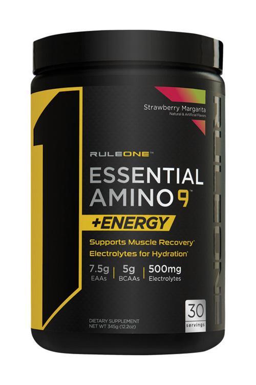 Комплекс аминокислот R1 (Rule One) Essential Amino 9 + Energy 345 грамм Клубника маргарита,  ml, Rule One Proteins. Amino acid complex. 