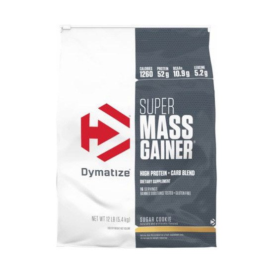 Dymatize Nutrition Гейнер для набора массы Dymatize Super Mass Gainer (5,4 кг) диматайз супер масс gourmet vanilla, , 5.4 