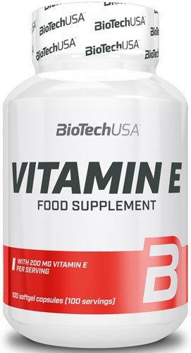 BioTech Vitamin E 100 капс Без вкуса,  мл, BioTech. Витамин E. Поддержание здоровья Антиоксидантные свойства 
