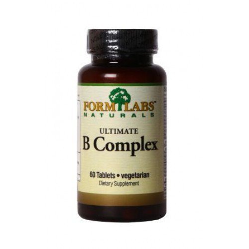 FLN Ultimate B-Complex 90 cap,  мл, Form Labs Naturals. Витамины и минералы. Поддержание здоровья Укрепление иммунитета 