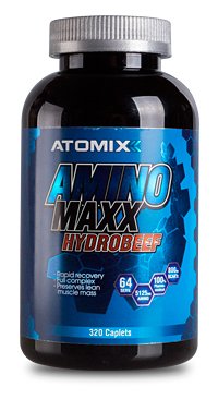Amino Maxx Hydrobeef, 320 шт, Atomixx. Аминокислотные комплексы. 