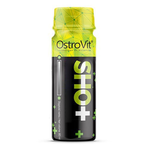 OstroVit Предтренировочный комплекс OstroVit SHO+ Shot, 80 мл Цитрус лайм, , 80  грамм