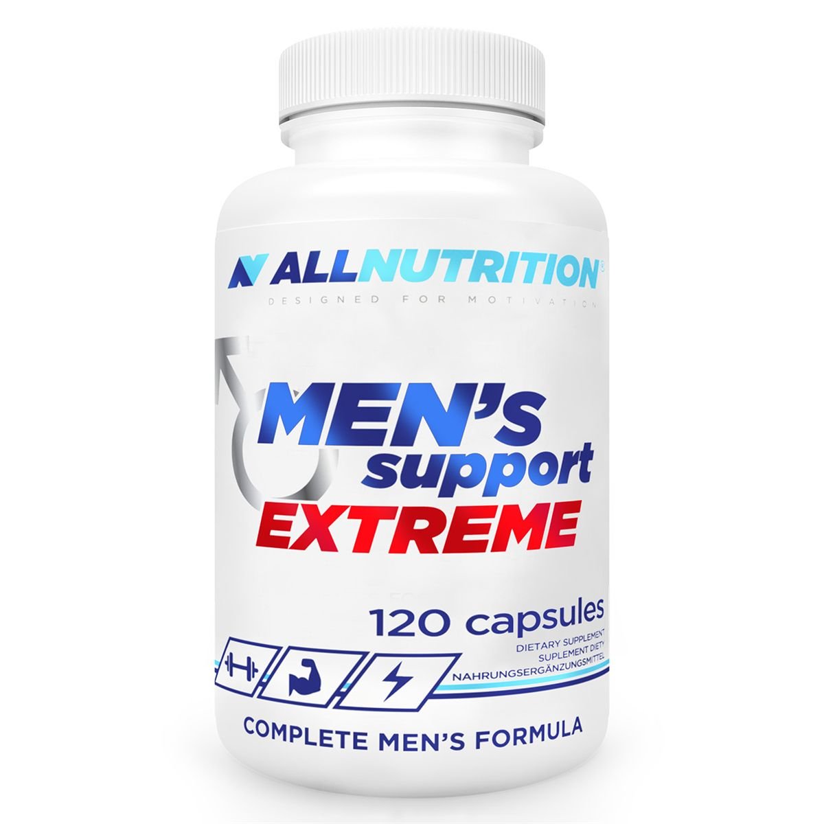 Натуральная добавка AllNutrition Men's Support Extreme, 120 капсул,  ml, AllNutrition. Natural Products. General Health 
