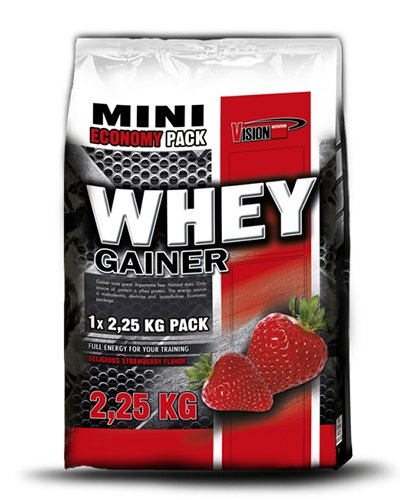 Whey Gainer, 2250 g, Vision Nutrition. Ganadores. Mass Gain Energy & Endurance recuperación 
