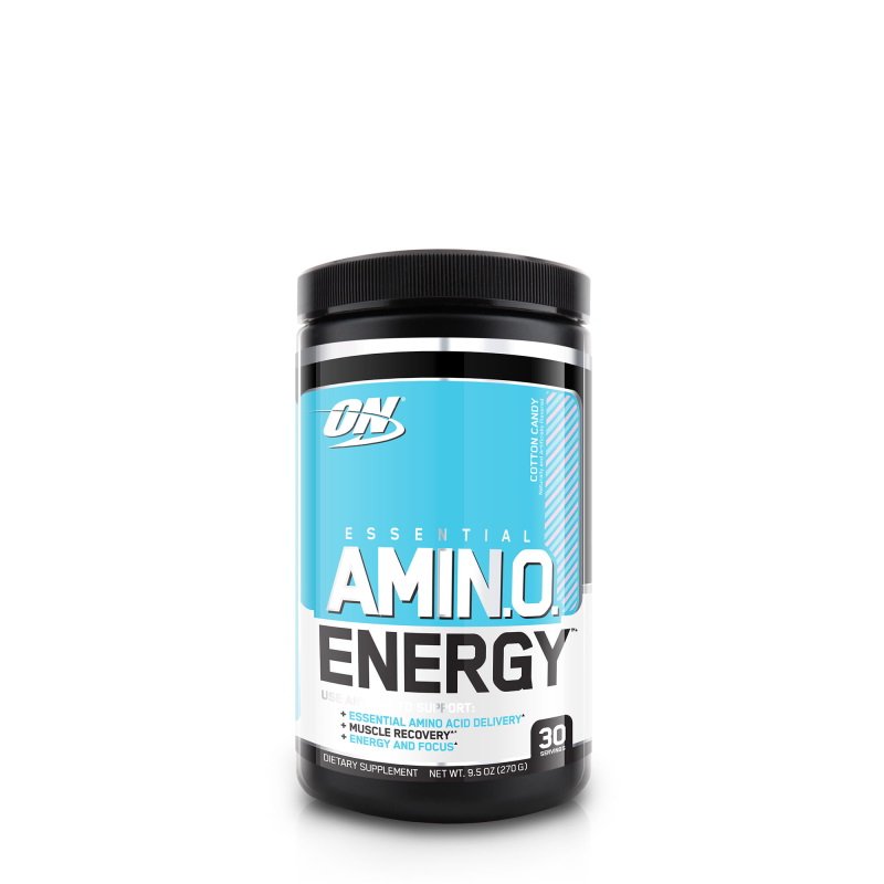 Предтренировочный комплекс Optimum Essential Amino Energy, 270 грамм Сладкая вата,  ml, Optimum Nutrition. Pre Workout. Energy & Endurance 
