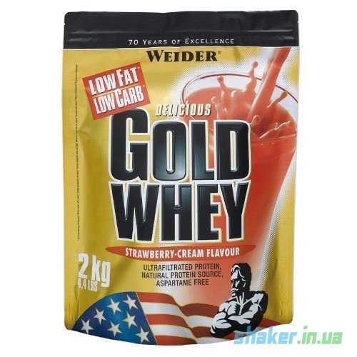 Weider Сывороточный протеин концентрат Weider Gold Whey (2 кг) вейдер голд вей  milk chocolate, , 2 