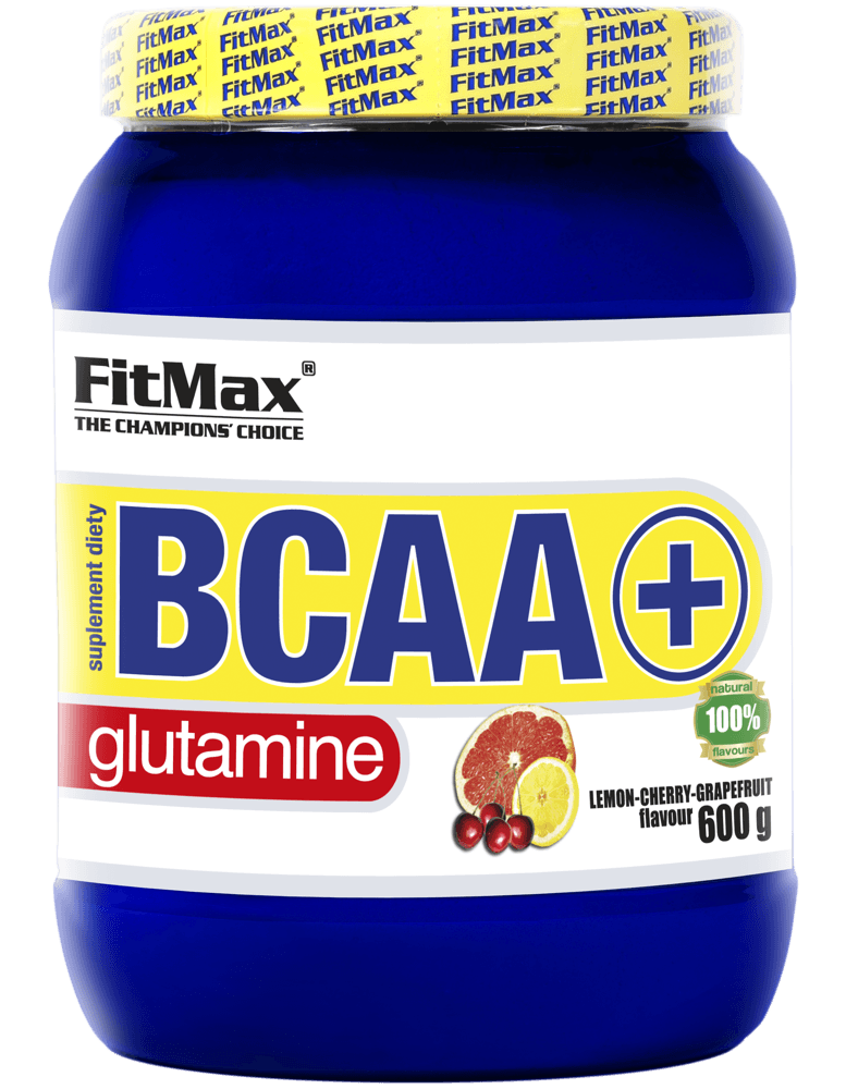 BCAA + Glutamine, 600 g, FitMax. BCAA. Weight Loss recovery Anti-catabolic properties Lean muscle mass 