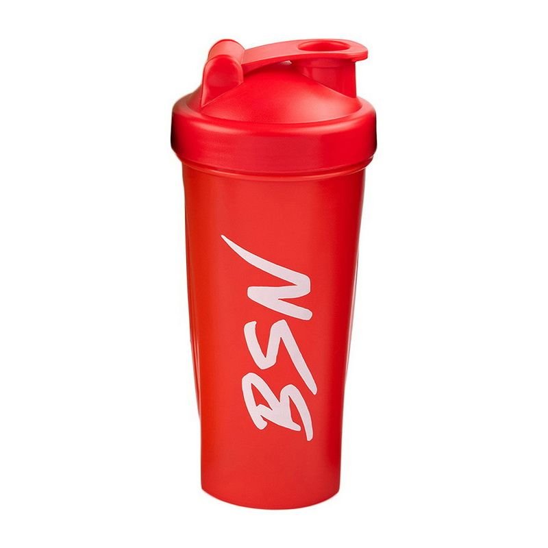 BSN Шейкер BSN Shaker с пружинкой 700 мл, Red, , 