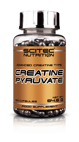 Creatine Pyruvate, 100 шт, Scitec Nutrition. Креатин пируват. 