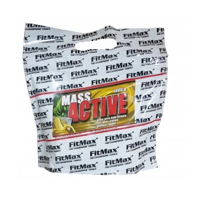 FitMax Гейнер FitMax Mass Active, 1 кг Банан, , 1000  грамм