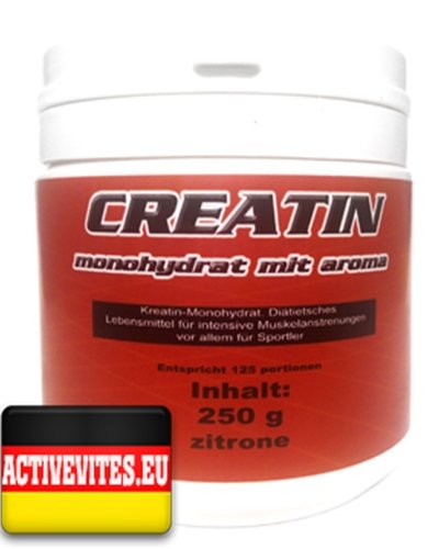 Creatin Monohydrat, 250 г, Activevites. Креатин моногидрат. Набор массы Энергия и выносливость Увеличение силы 