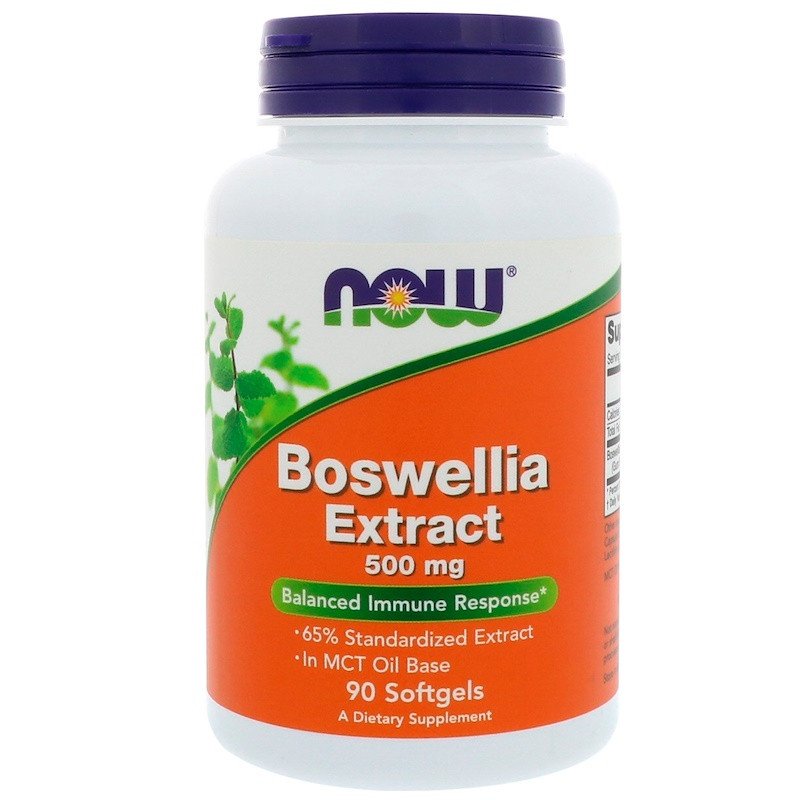 NOW Foods Boswellia Extract 500 mg 90 Softgels,  мл, Now. Спец препараты. 