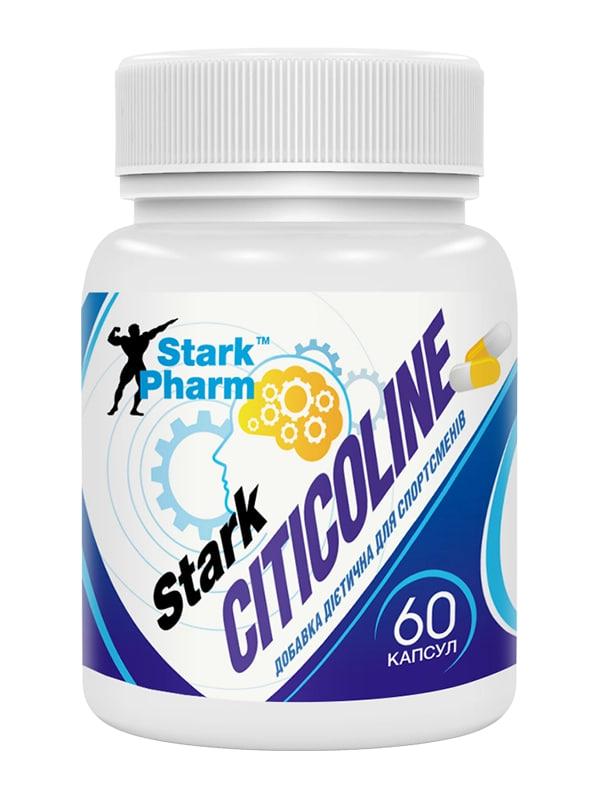Citicoline (Цитиколин, CDP Choline) 250 mg Stark Pharm 60 caps,  мл, Stark Pharm. Послетренировочный комплекс. Восстановление 