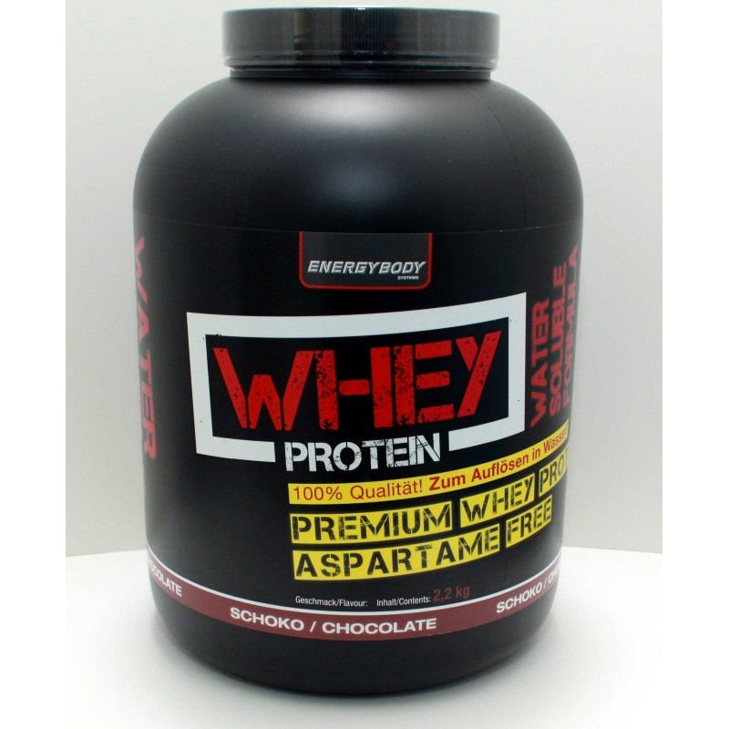 Whey Protein, 2200 g, Energybody. Whey Concentrate. Mass Gain recovery Anti-catabolic properties 