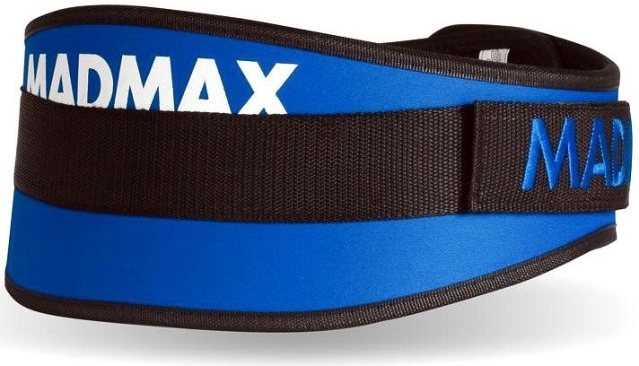 Пояс атлетический Mad Max MFB 421 размер XL Голубой,  мл, MadMax. Атлетические пояса. Поддержание здоровья 