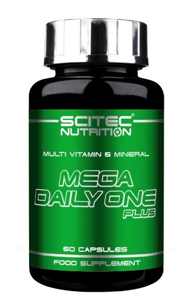 Вітаміни Scitec Nutrition Mega Daily One Plus  60 caps,  мл, Scitec Nutrition. Витамины и минералы. Поддержание здоровья Укрепление иммунитета 