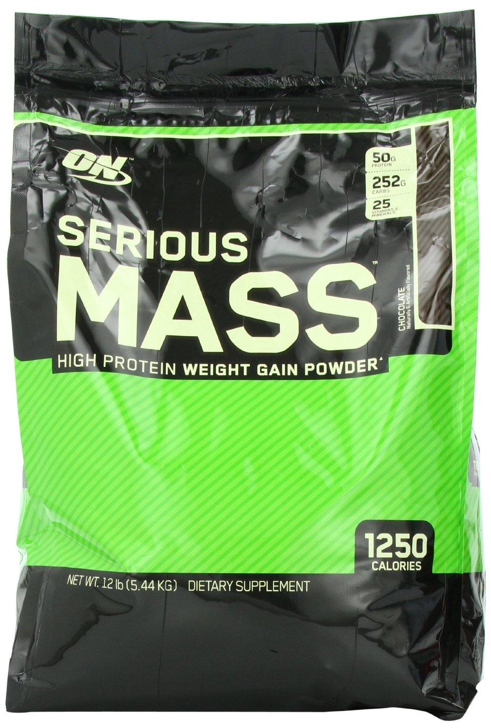 Serious Mass, 5440 g, Optimum Nutrition. Gainer. Mass Gain Energy & Endurance recovery 