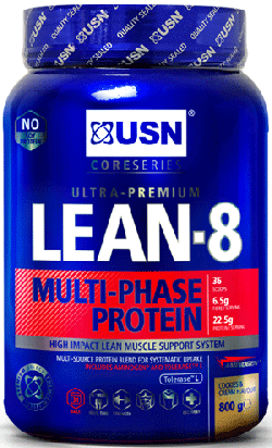Lean-8, 1000 g, USN. Mezcla de proteínas. 