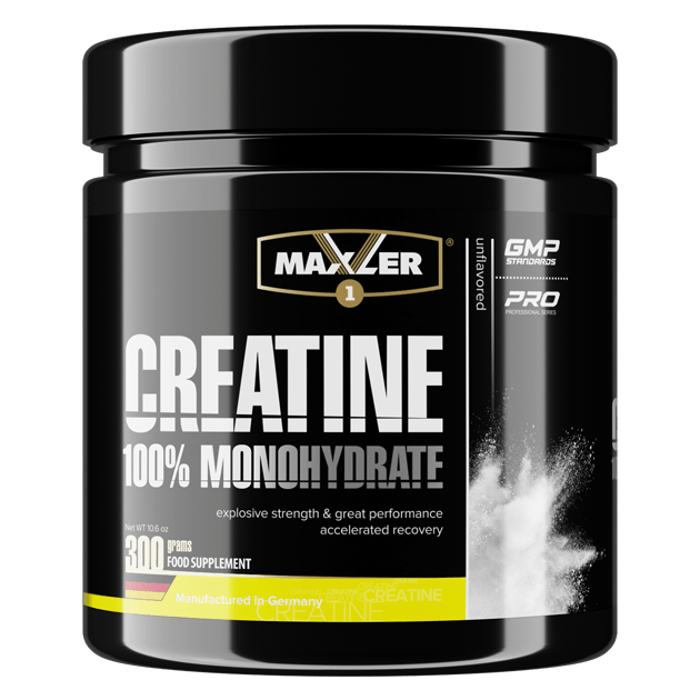 Maxler Creatine Monohydrate – 300 г,  мл, Maxler. Креатин. Набор массы Энергия и выносливость Увеличение силы 