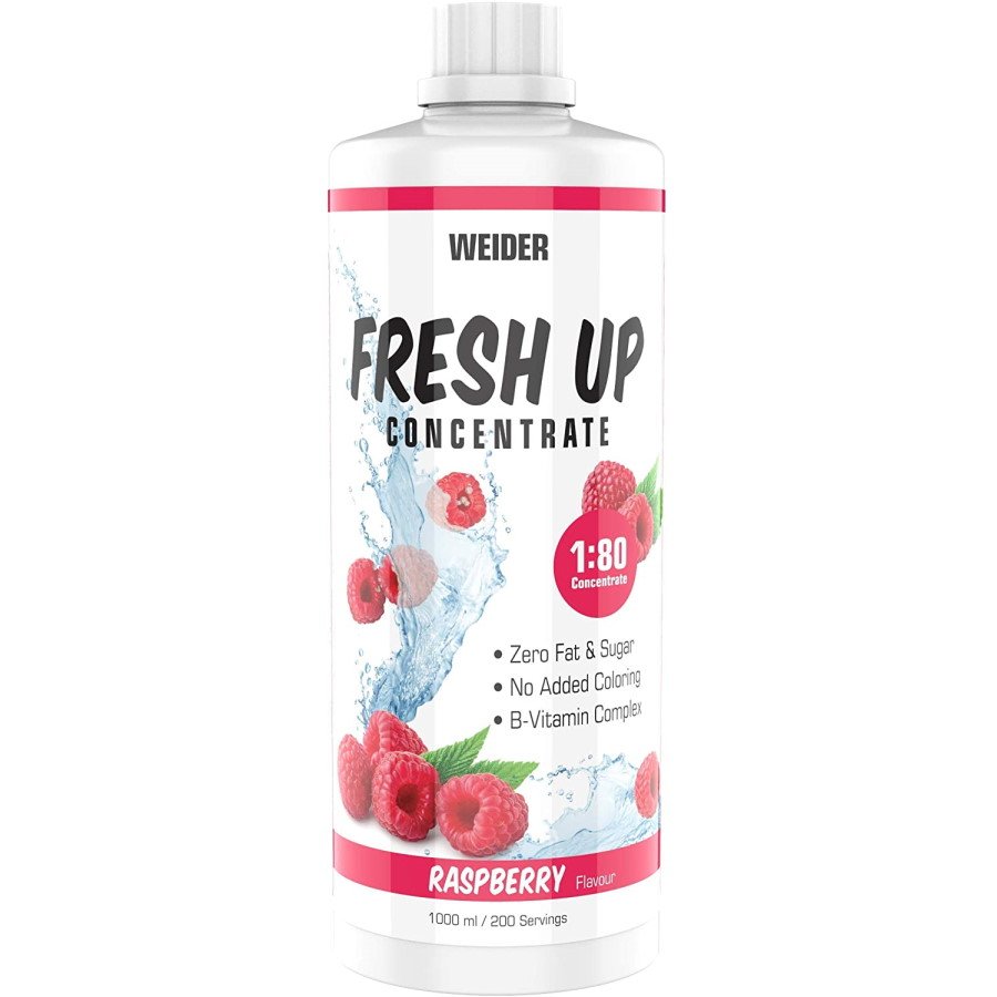 Изотоники Weider Fresh Up Concentrate 80:1, 1 литр Малина,  ml, Weider. Isotonic. General Health recovery Electrolyte recovery 