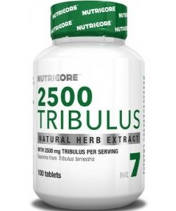 2500 Tribulus, 100 pcs, Nutricore. Tribulus. General Health Libido enhancing Testosterone enhancement Anabolic properties 