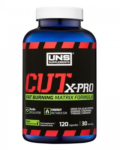 Cut X-Pro, 120 pcs, UNS. Thermogenic. Weight Loss Fat burning 