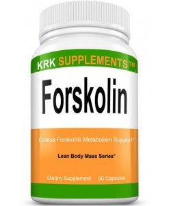 Forskolin, 90 шт, KRK Supplements. Бустер тестостерона. Поддержание здоровья Повышение либидо Aнаболические свойства Повышение тестостерона 
