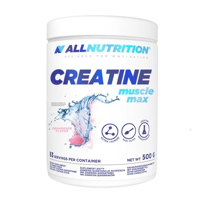 Креатин AllNutrition Creatine Muscle Max, 500 грамм Оранжад,  ml, AllNutrition. Сreatina. Mass Gain Energy & Endurance Strength enhancement 