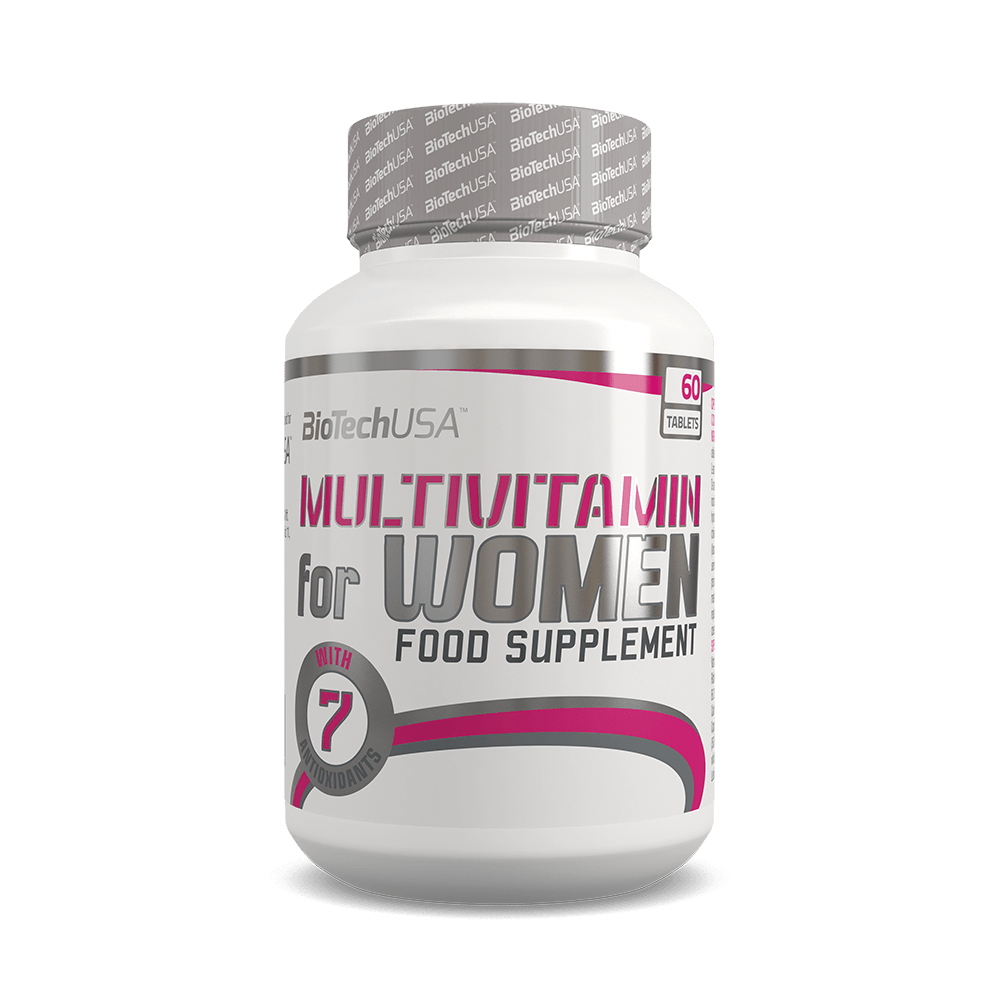 Multivitamin For Women, 60 pcs, BioTech. Vitamin Mineral Complex. General Health Immunity enhancement 