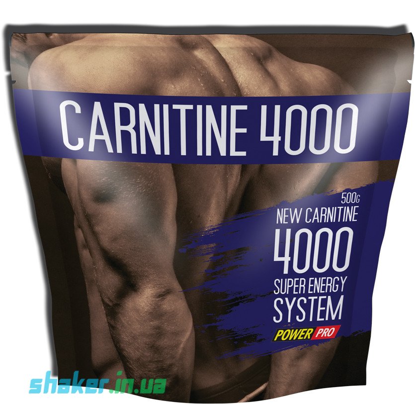 Л-карнитин Power Pro Carnitine 4000 (500 г) павер про Лимон,  мл, Power Pro. L-карнитин. Снижение веса Поддержание здоровья Детоксикация Стрессоустойчивость Снижение холестерина Антиоксидантные свойства 