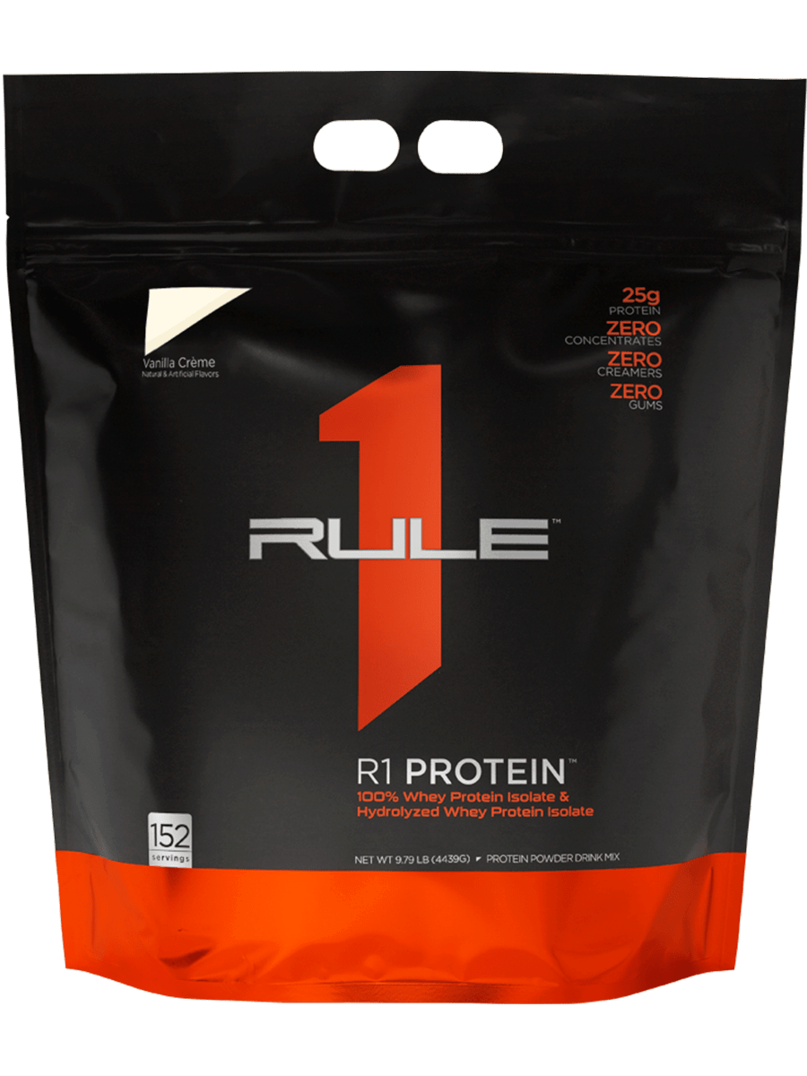Rule One Proteins Сывороточный протеин изолят R1 (Rule One) R1 Protein 4439 грамм Ванильный крем, , 