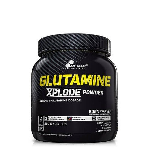 Аминокислота Olimp Glutamine Xplode Powder, 500 грамм Апельсин,  мл, Olimp Labs. Аминокислоты. 