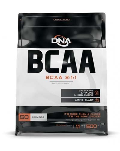 DNA Supps BCAA 2:1:1, 500 g, Olimp Labs. BCAA. Weight Loss recovery Anti-catabolic properties Lean muscle mass 