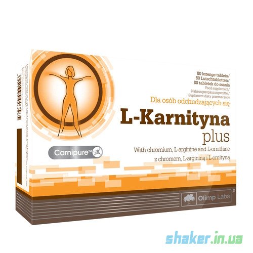 Л-карнитин Olimp L-Karnityna Plus (80 капс) олимп,  мл, Olimp Labs. L-карнитин. Снижение веса Поддержание здоровья Детоксикация Стрессоустойчивость Снижение холестерина Антиоксидантные свойства 