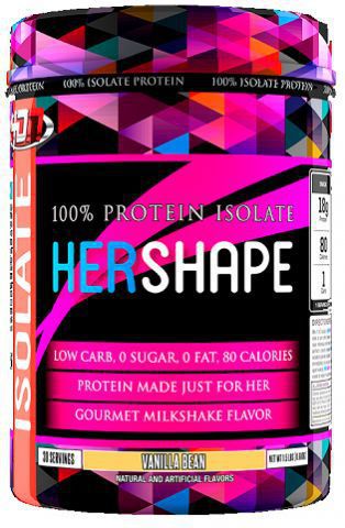 100% Protein Isolate Her Shape, 690 g, 4 Dimension. Suero aislado. Lean muscle mass Weight Loss recuperación Anti-catabolic properties 