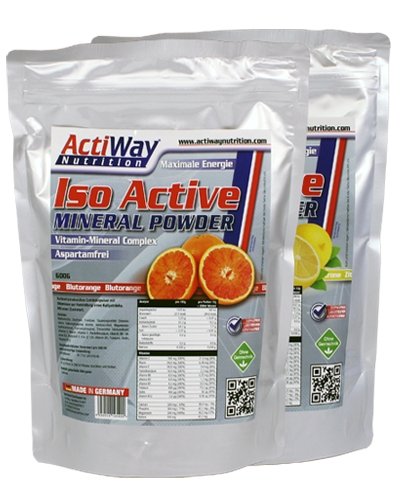 Iso Active Mineral Powder, 600 g, ActiWay Nutrition. Beverages. 
