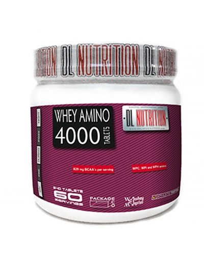 Whey Amino 4000, 240 шт, DL Nutrition. Аминокислотные комплексы. 