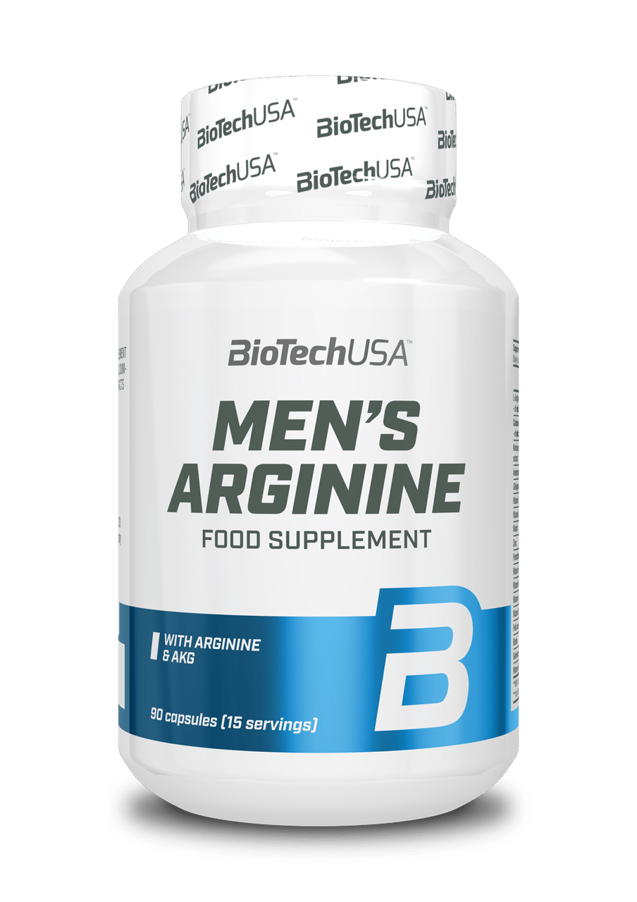 Менс аргининин BioTech Men`s Arginine (90 капс) биотеч,  ml, BioTech. Arginine. recovery Immunity enhancement Muscle pumping Antioxidant properties Lowering cholesterol Nitric oxide donor 