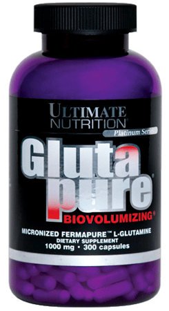 Glutapure, 300 шт, Ultimate Nutrition. Глютамин. Набор массы Восстановление Антикатаболические свойства 