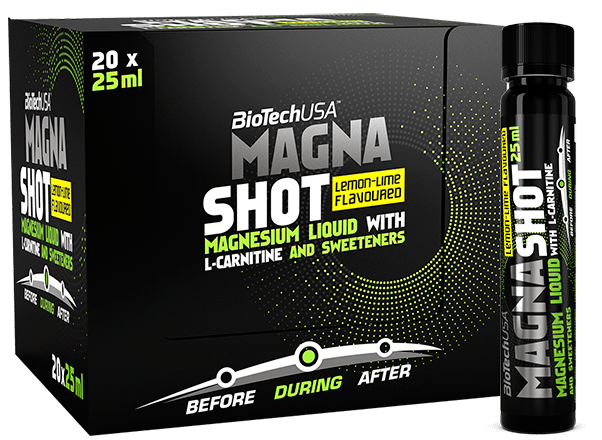 Magna Shot BioTech 20 x 25мл,  ml, BioTech. Vitamins and minerals. General Health Immunity enhancement 