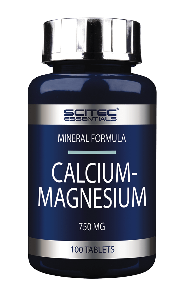 Calcium-Magnesium, 100 pcs, Scitec Nutrition. Vitamin Mineral Complex. General Health Immunity enhancement 