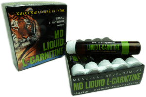 MD MD L-carnitine Liquid, , 10 шт